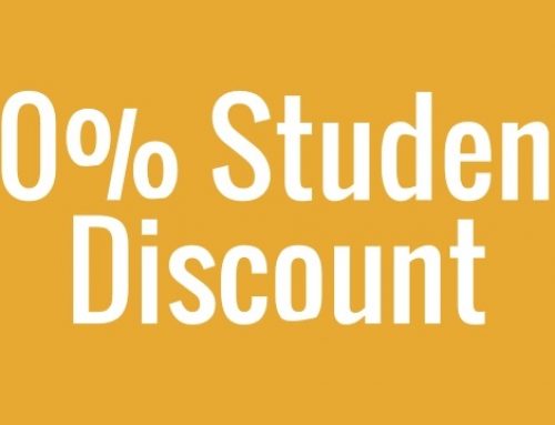 10% STUDENT DISCOUNT